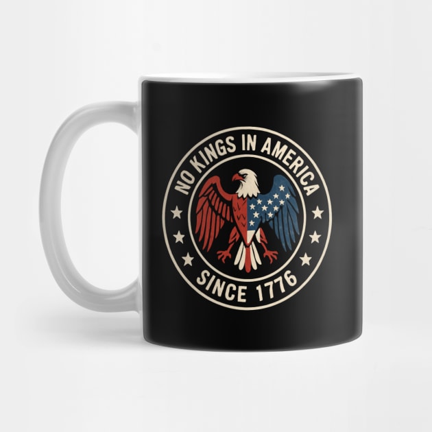No-Kings-In-America by Creatifly Graphic Tees